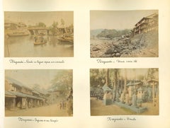 Ancient Japanese ethnographic photos from Nagasaki - Albumen Print - 1880s/90s