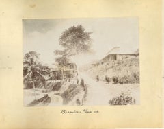 Antike Ansichten von Acapulco - Originale Vintage-Fotos - 1880er Jahre