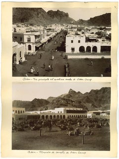 Ancient Views of Aden - Original Albumen Print - 1880s/90s
