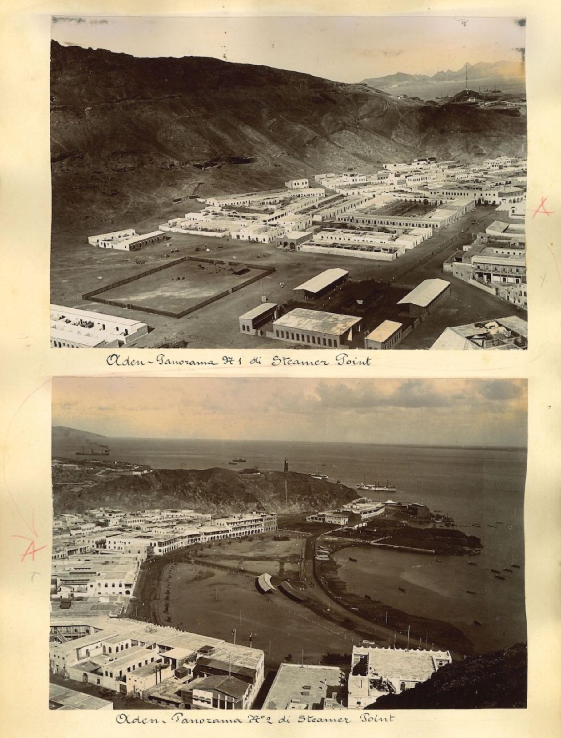 Unknown Figurative Photograph - Ancient Views of Aden - Vintage Photographs - 1880s/90s