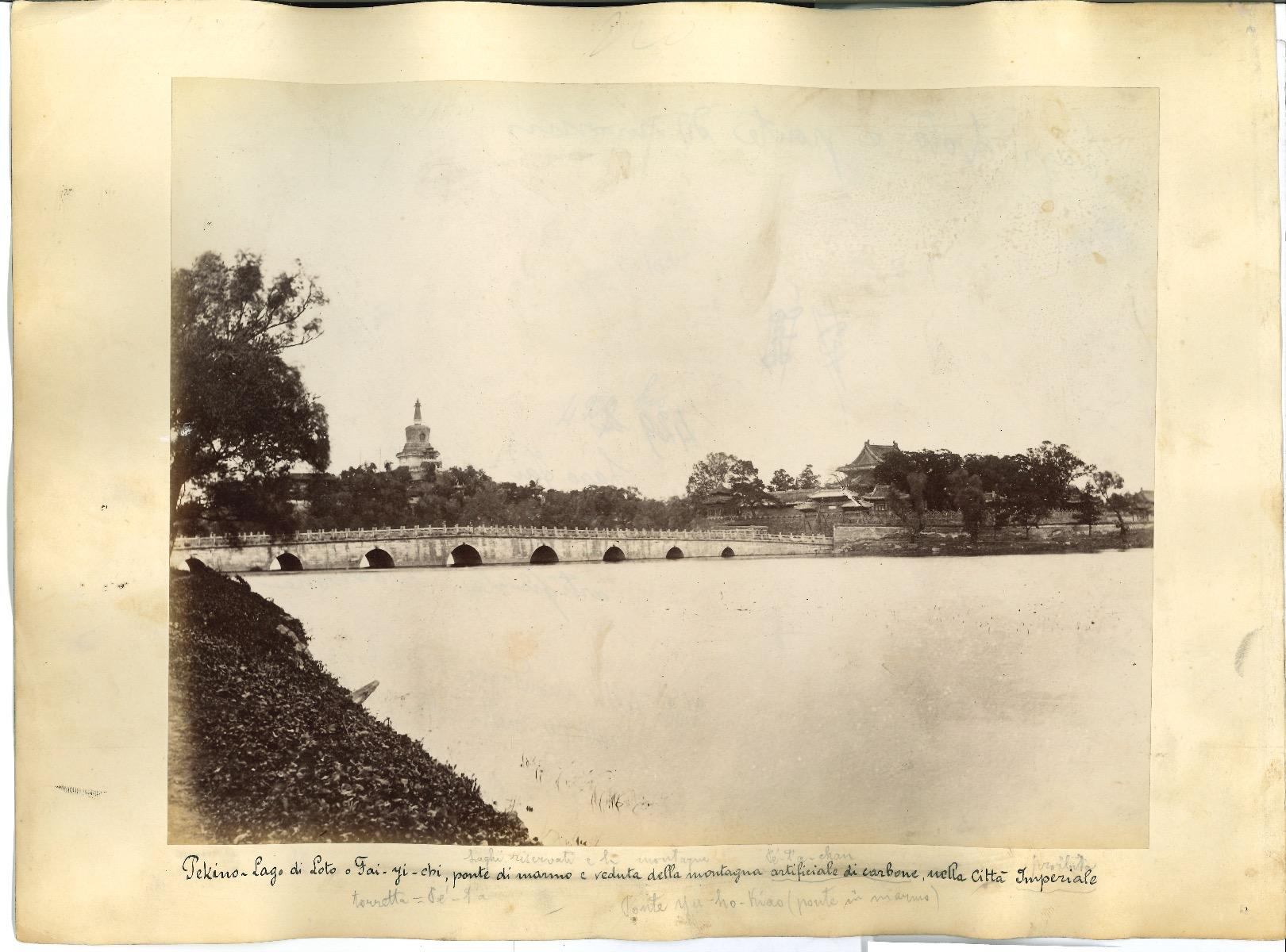 Ancient Views of Beijing - Original Albumen Print - 1880/90s - Photograph by Unknown