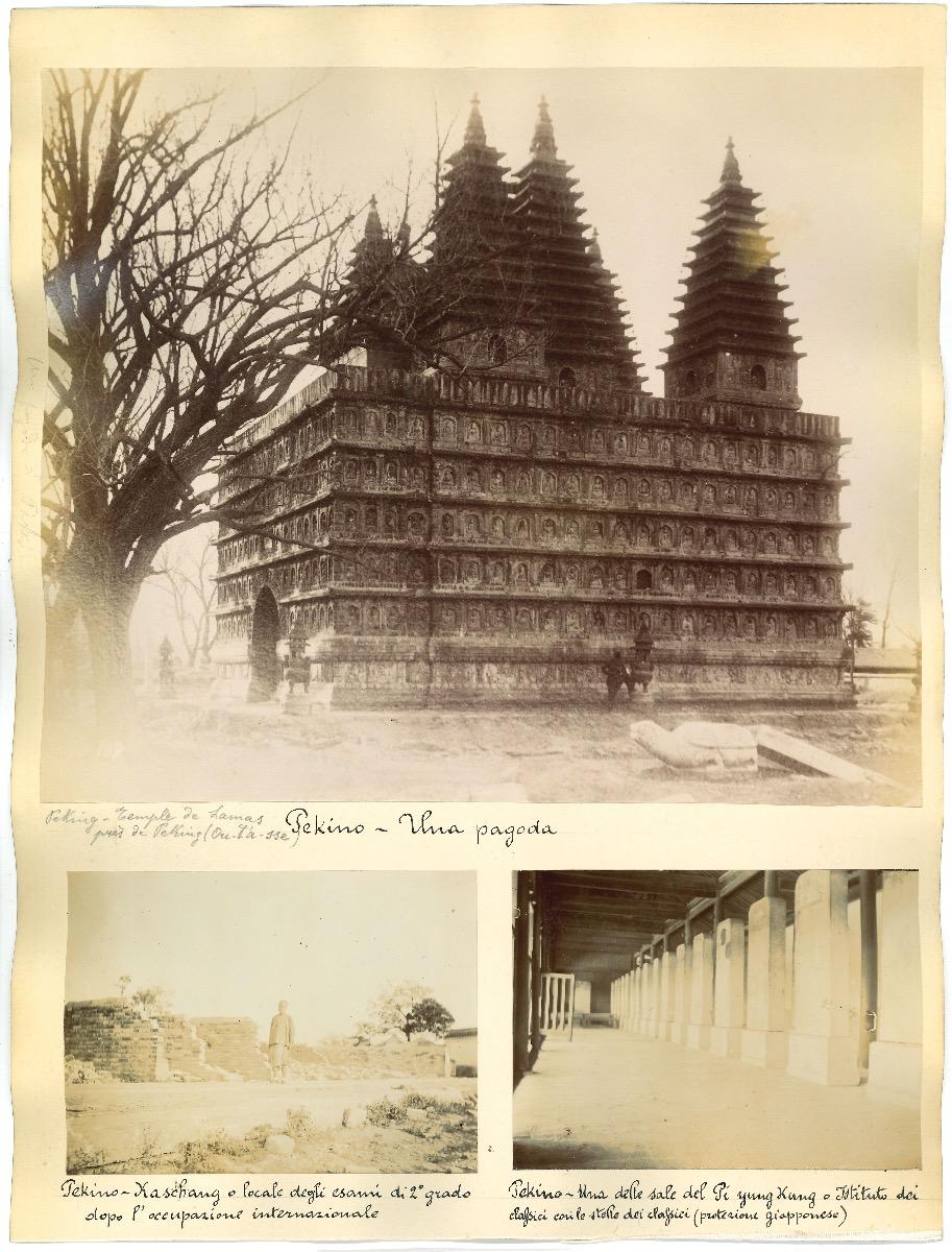 Ancient Views of Beijing - Original Albumen Prints - 1880 - Photograph by Unknown