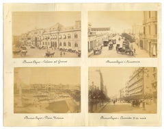 Ancient Views of Buenos Aires - Argentina - Original Antique Photos - 1880s