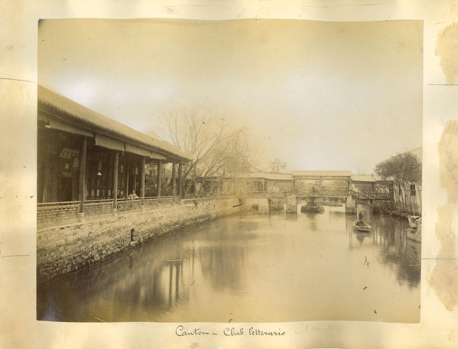 Ancient Views of Canton - Albumen Prints - 1890s - Photograph by Unknown