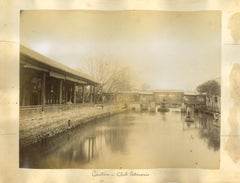 Ancient Views of Canton - Albumen Prints - 1890s