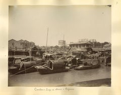 Ancient views of Canton - Original Albumen Prints - 1890s