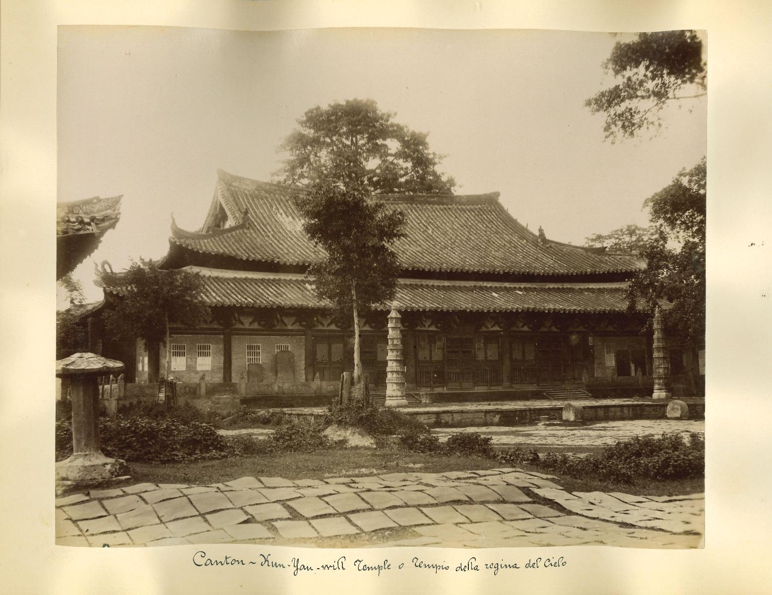 Unknown Figurative Photograph - Ancient Views of Canton - Original Albumen Prints - 1890s