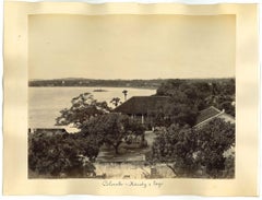 Ancient Views  of Colombo, Sri Lanka - Original Albumen Prints - 1880s/90s