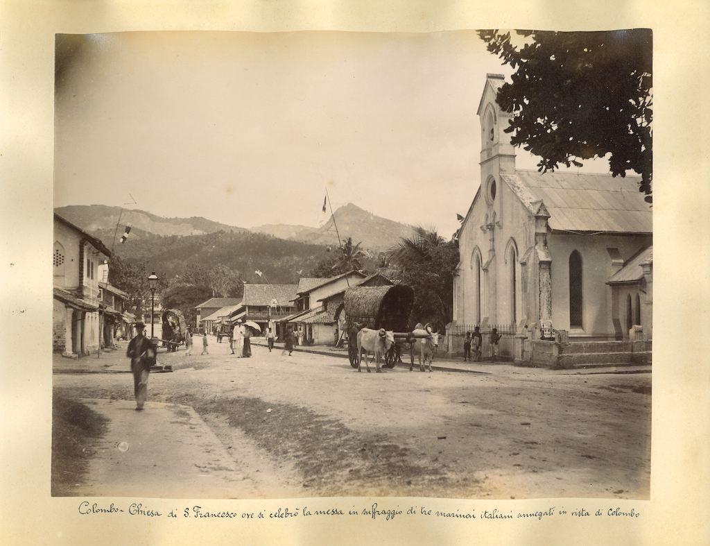Ancient Views of Colombo - Sri Lanka - Original Albumen Prints - 1890s - Photograph by Unknown