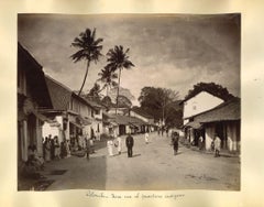 Antike Ansichten von Colombo - Sri Lanka - Original Albumendrucke - 1890er Jahre