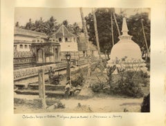 Antike Ansichten von Colombo Sri Lanka - Original Albumendrucke - 1890er Jahre