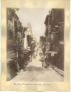 Ancient Views of Hong-Kong - Original Albumen Print - 1880s/90s