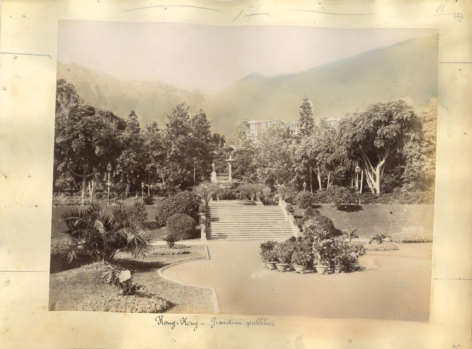 Ancient Views of Hong-Kong - Original Albumen Prints - 1890s - Photograph by Unknown