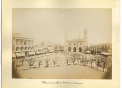 Antike Ansichten von Montevideo, Uruguay - Original Vintage-Foto - 1880er Jahre