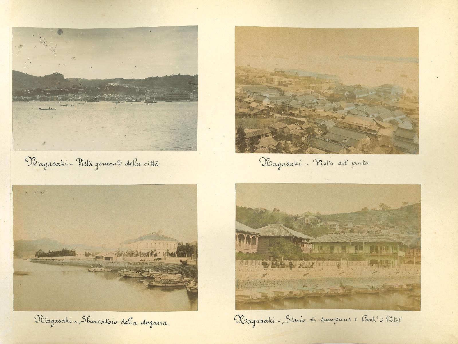 Ancient Views of Nagasaki - Original Albumen Print - 1880s/90s - Photograph by Unknown