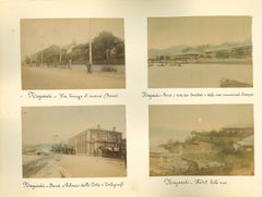 Vues anciennes de Nagasaki - Impression albumen originale - années 1880/90