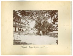 Ancient Views of Panama City - Original Vintage Photos - 1880s
