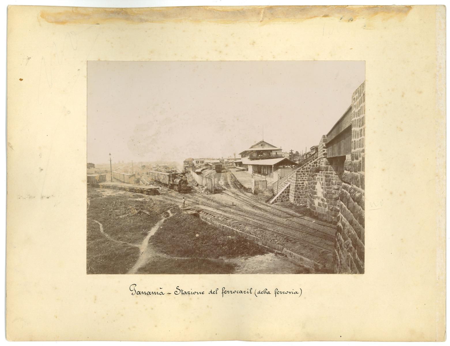 Viste antiche di Panama City - Foto d'epoca - 1880 - Photograph di Unknown