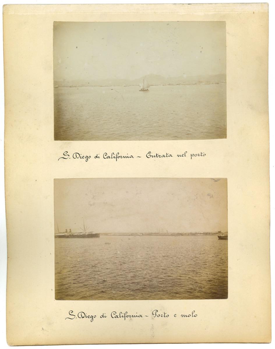 Ancient Views of S. Diego, California - Original Vintage Photos - 1880s - Photograph by Unknown