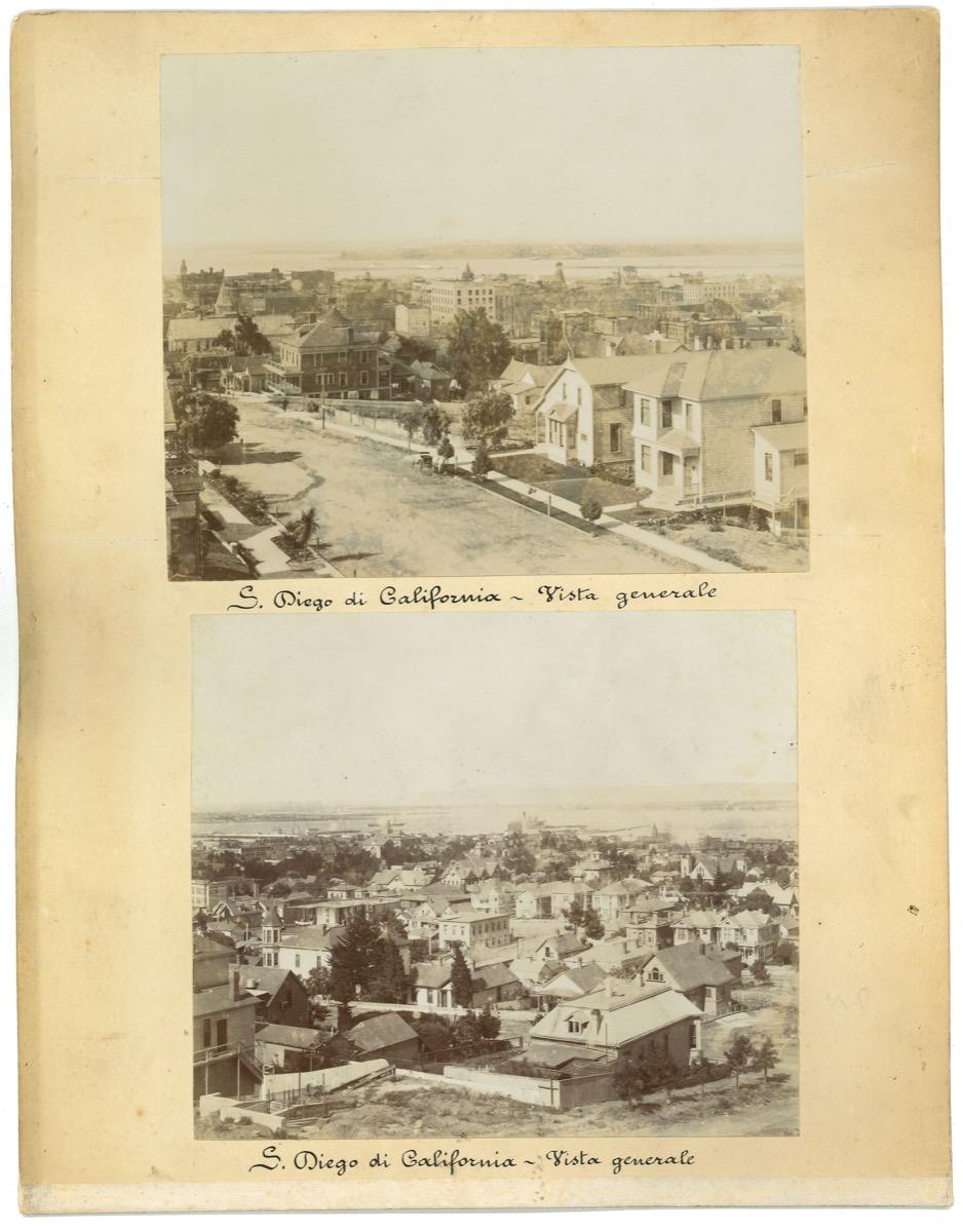 Unknown Landscape Photograph - Ancient Views of S. Diego, California - Original Vintage Photos - 1880s