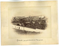 Vues anciennes de S. Josè di Guatemala - Photo originale d'époque - 1880s