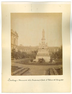 Ancient Views of Santiago - Chile -  Vintage Photo - 1880s