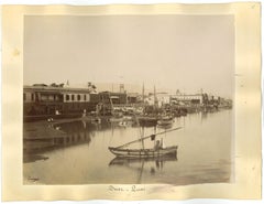 Viste antiche di Suez - Stampa all'albumina originale - Anni 1880/90
