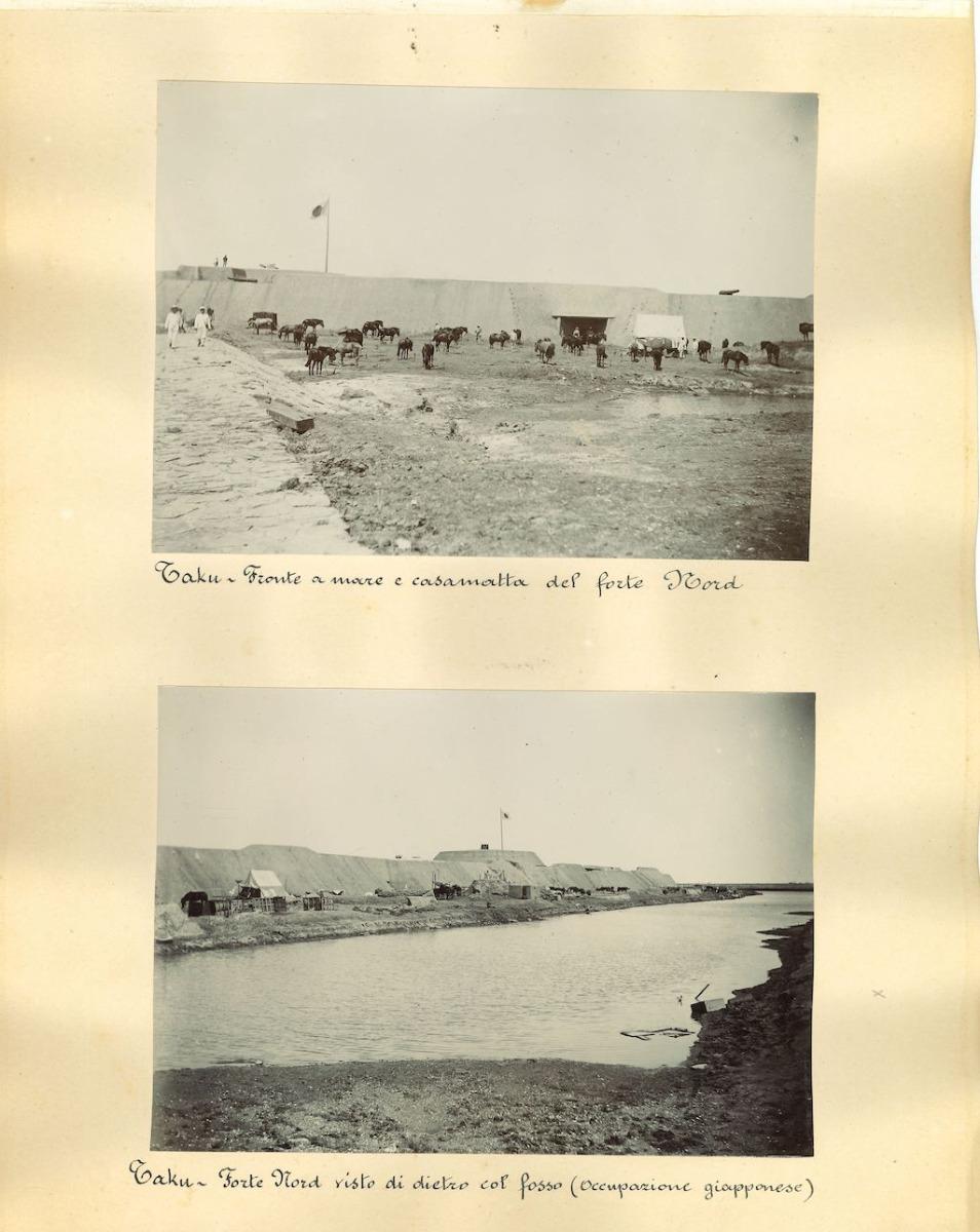 Ancient Views of Taku Forts - Original Albumen Print - 1880s/90s - Photograph by Unknown