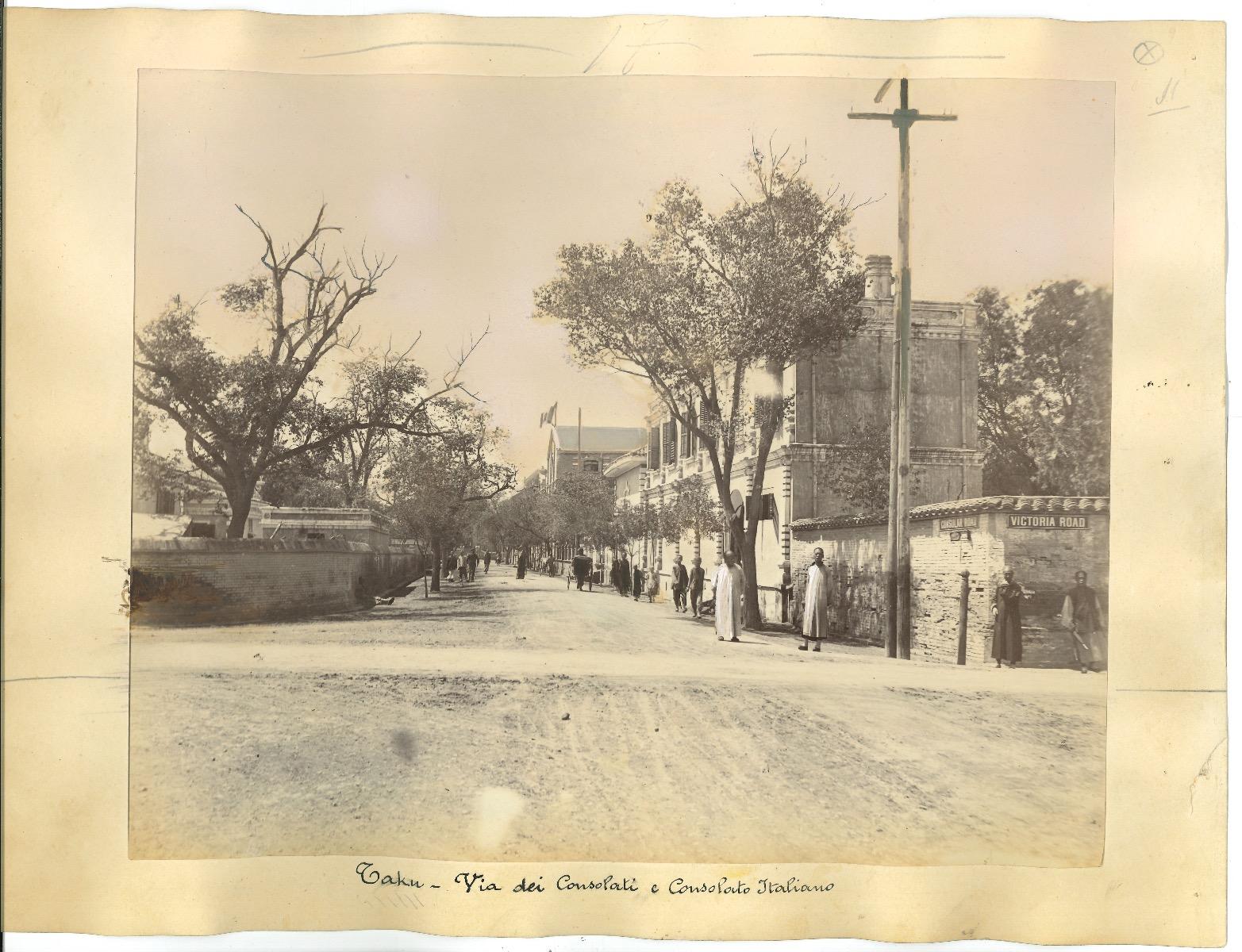 Ancient Views of Tientsin and Taku - Original Albumen Prints - 1890s - Photograph by Unknown