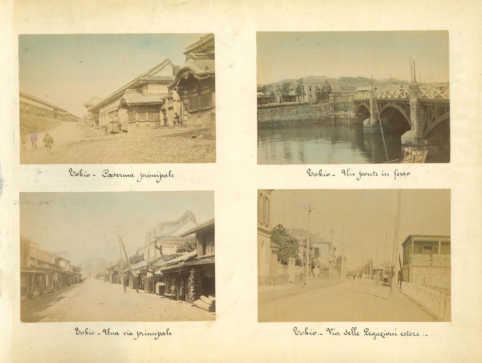 Unknown Figurative Photograph - Ancient Views of Tokyo - Original Albumen Prints - 1880s/90s