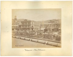 Antike Ansichten von Valparaiso - Originale Vintage-Fotos - 1880er Jahre