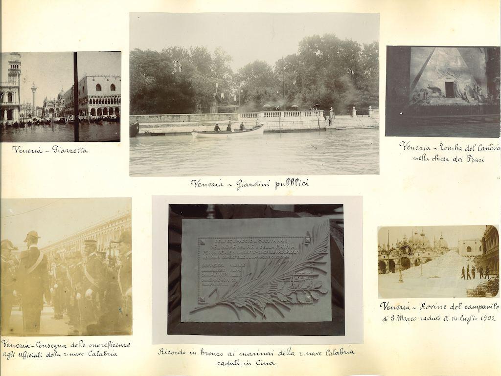 Ancient Views of Venice and Brindisi - Original Albumen Print - 1880s/90s - Photograph by Unknown