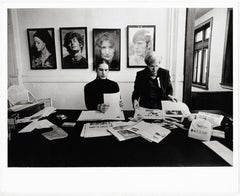 Andy Warhol e Joe Dellasandro al Rolling Stone Magazine