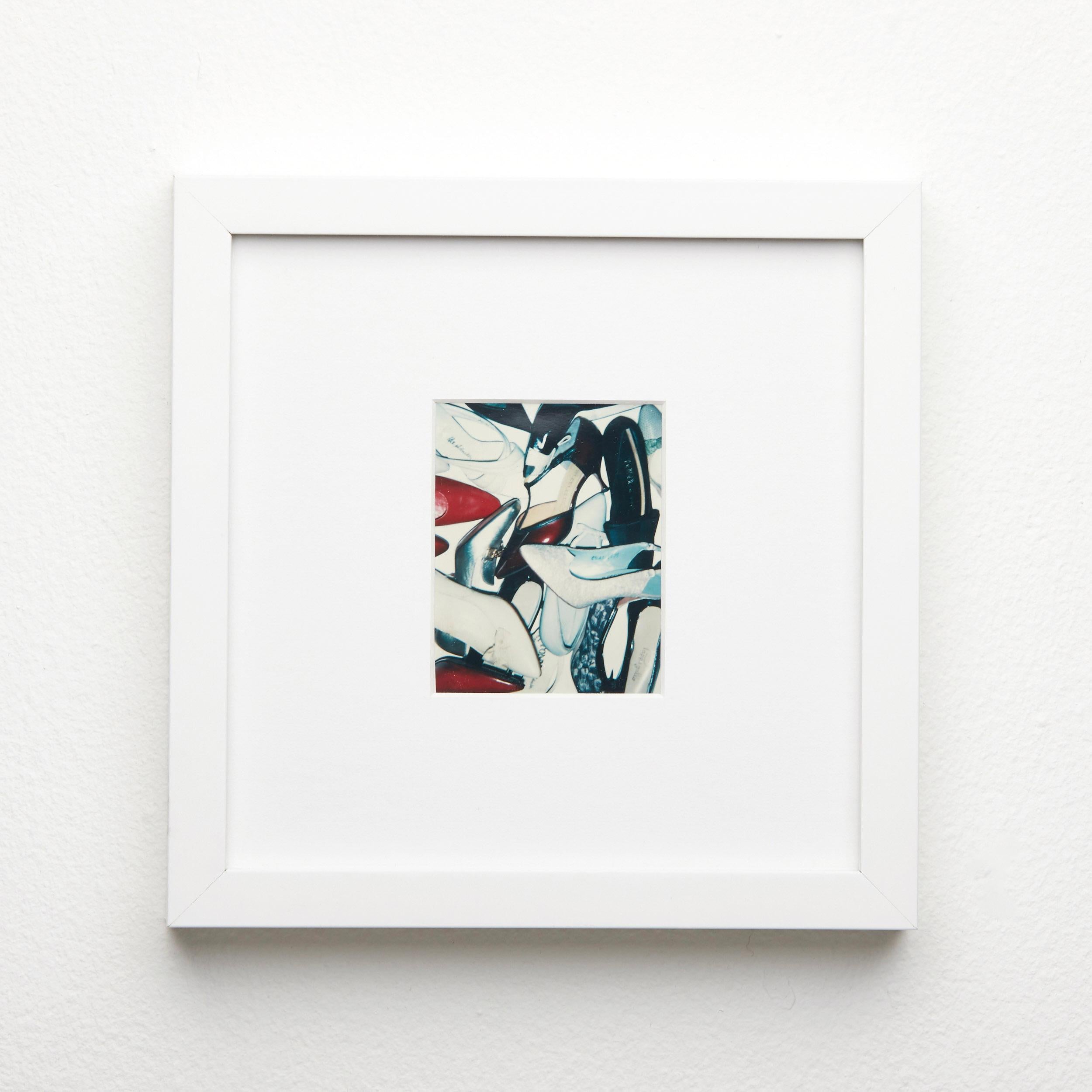 Unknown Color Photograph - Andy Warhol Color Polaroid of Shoes, 1984