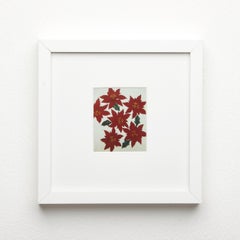 Andy Warhol: quattro fotografie Polaroid uniche di stelle di Natale, 1982 circa, incorniciate