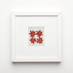 Andy Warhol: quattro fotografie Polaroid uniche di stelle di Natale, 1982 circa, incorniciate