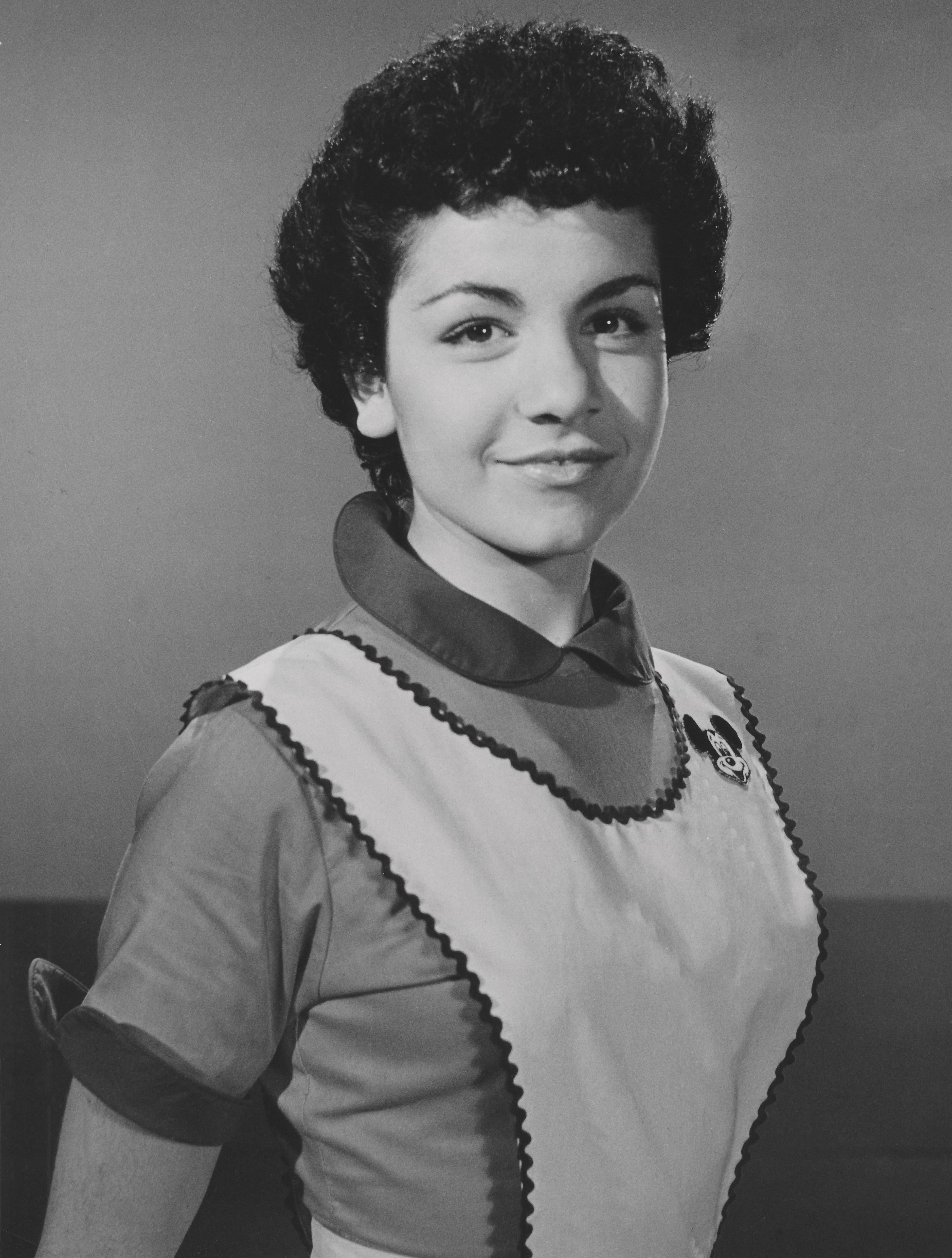 Unknown Black and White Photograph - Anette Funicello: the Mouseketeer Smiling Fine Art Print