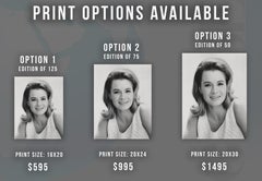 Angie Dickinson Smiling Fine Art Print