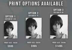 Anita Ekberg as a Brunette Globe Photos Fine Art Print