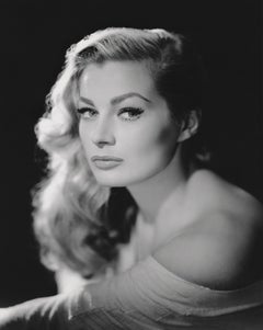 Anita Ekberg Stunning Glamour Portrait Globe Photos Fine Art Print