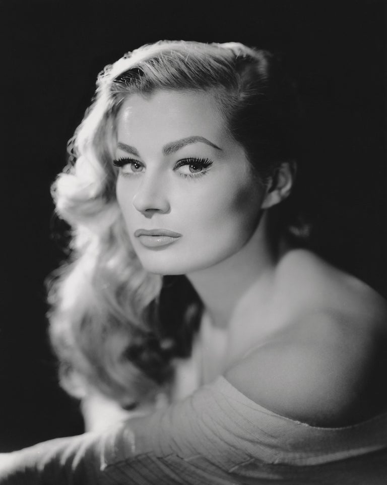 Unknown Anita Ekberg Stunning Glamour Portrait Globe Photos Fine Art