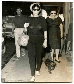 Anna Magnani - Photographie d'époque - années 1960