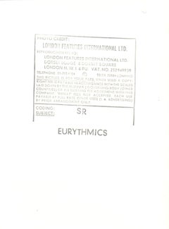 Annie Lennox of Eurythmics Vintage Original Photograph