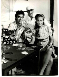 Anthony Delon , Sophie Duez and  Alberto Lattuada in A Thorn  - Photo - 1986