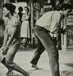 Anthony Perkins y Silvana Mangano - Foto de época - Años 60