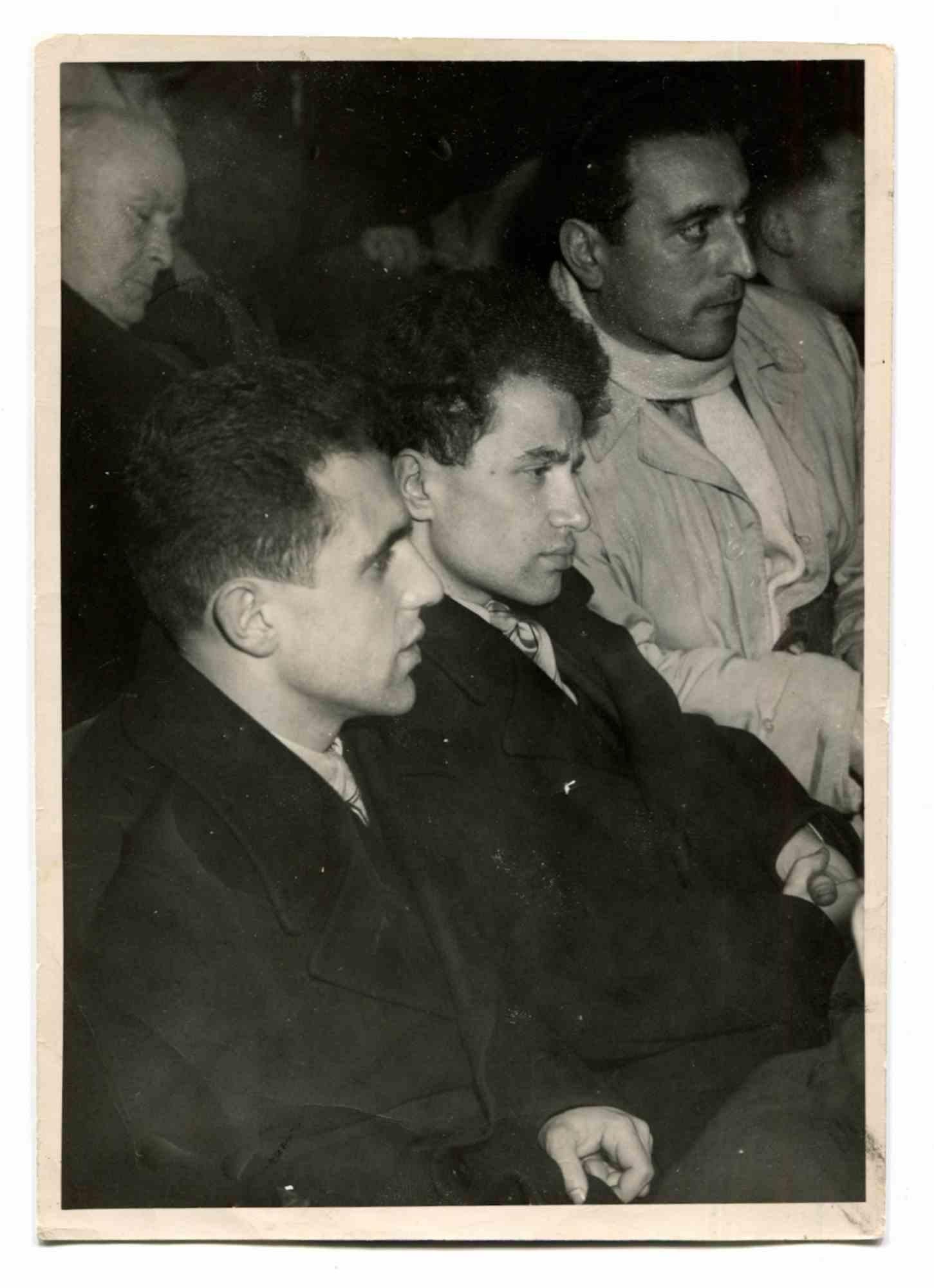 Unknown Figurative Photograph - Antonio Gramsci's Sons - Historical Photo - Vintage photo - 1948