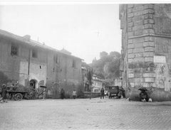 Arco di Giano II - Roma scomparsa - Fotografia in b/n - 1929