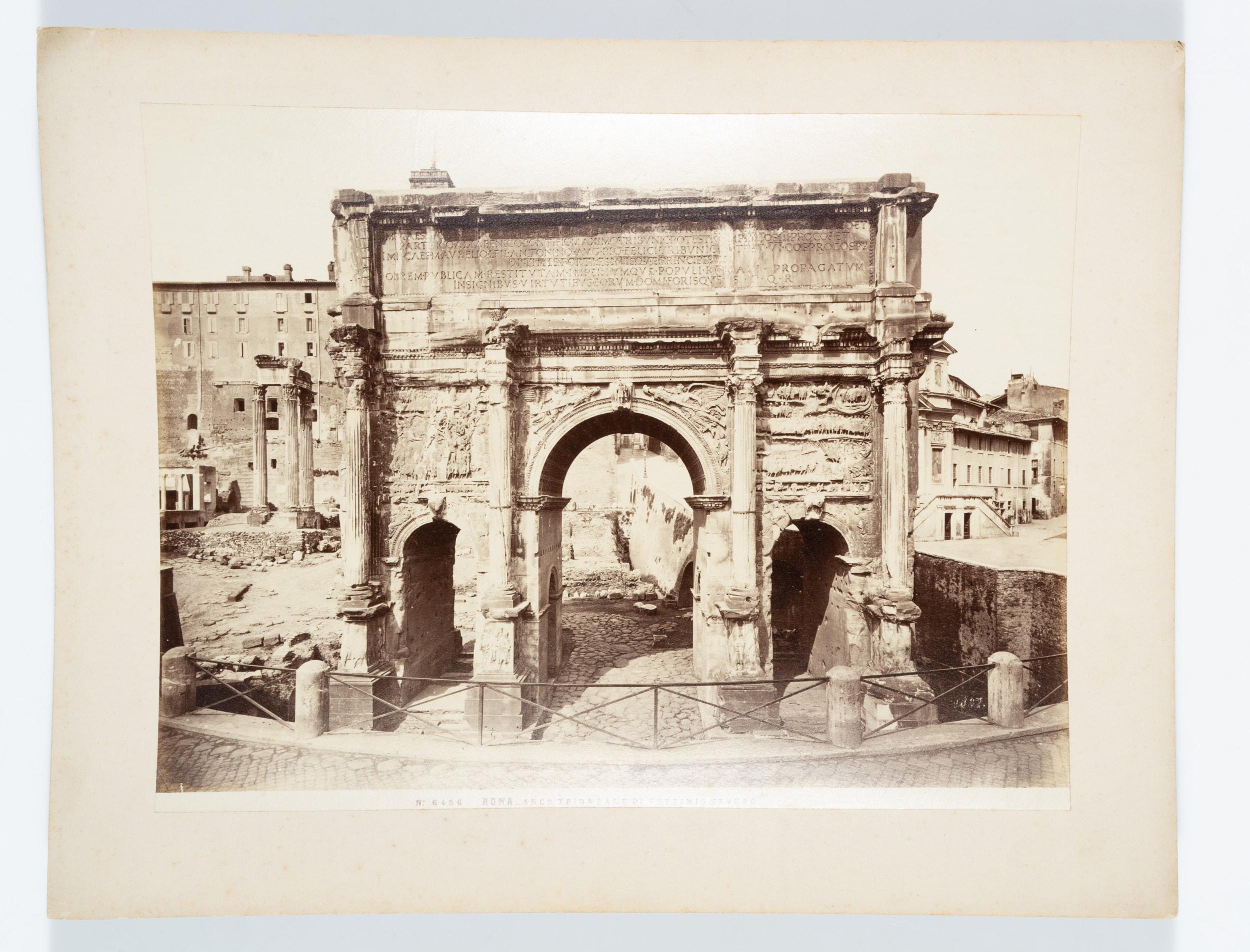 Arch of Triumph Septimius-Severus, Rome For Sale 1