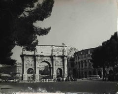 "Arco di Costantino" and "Colosseo" - Vintage Photo - Mid-20th Century