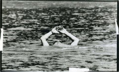 Aristotele Onassis at the Sea - Original Vintage Photo - 1970s